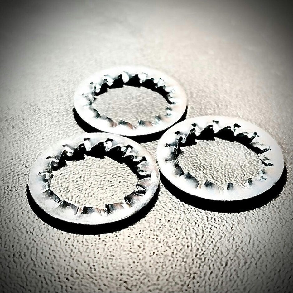 Fixaball BA Imperial Internal Shakeproof Washers Zinc BZP DIN6798J
