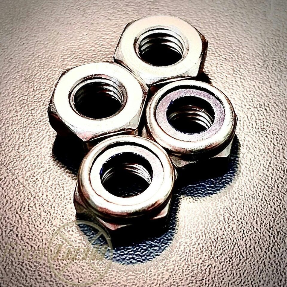 Fixaball Metric Hex Nyloc Nut A4 316 Stainless Steel T-Type DIN985