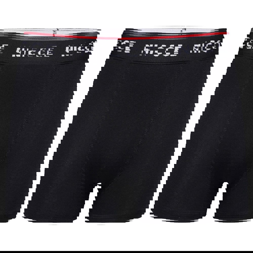 Nicce Mens Balbyn Boxer Shorts (Pack of 3) - Black
