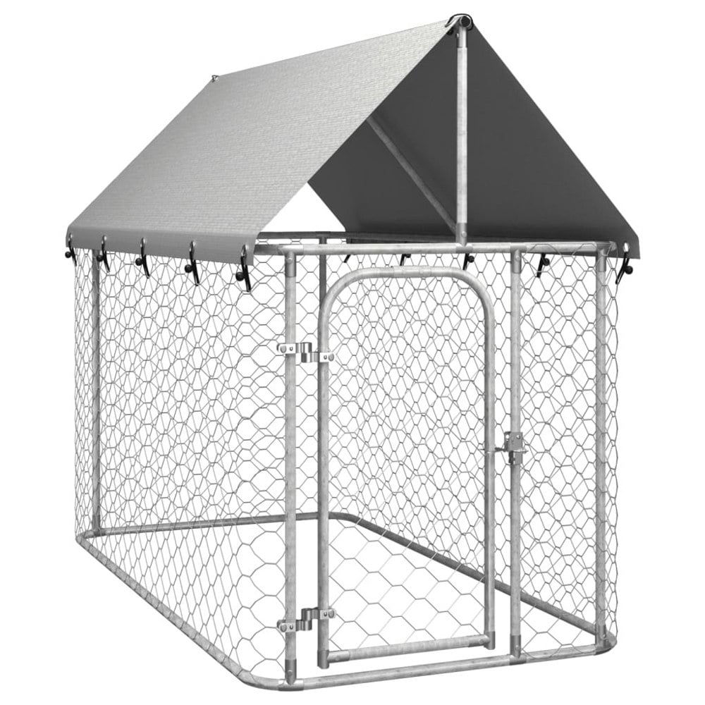 Berkfield Outdoor Dog Kennel with Roof 200x100x150 cm