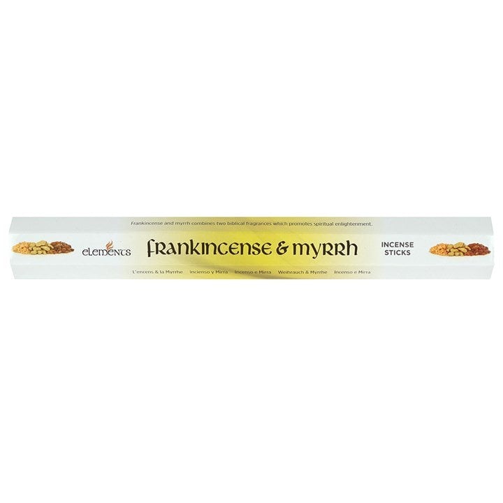 Serano Set of 6 Packets of Elements Frankincense and Myrrh Incense Sticks