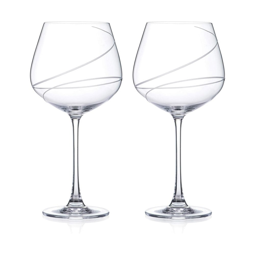 Diamante Aurora Collection Gin Glasses - Set of 2