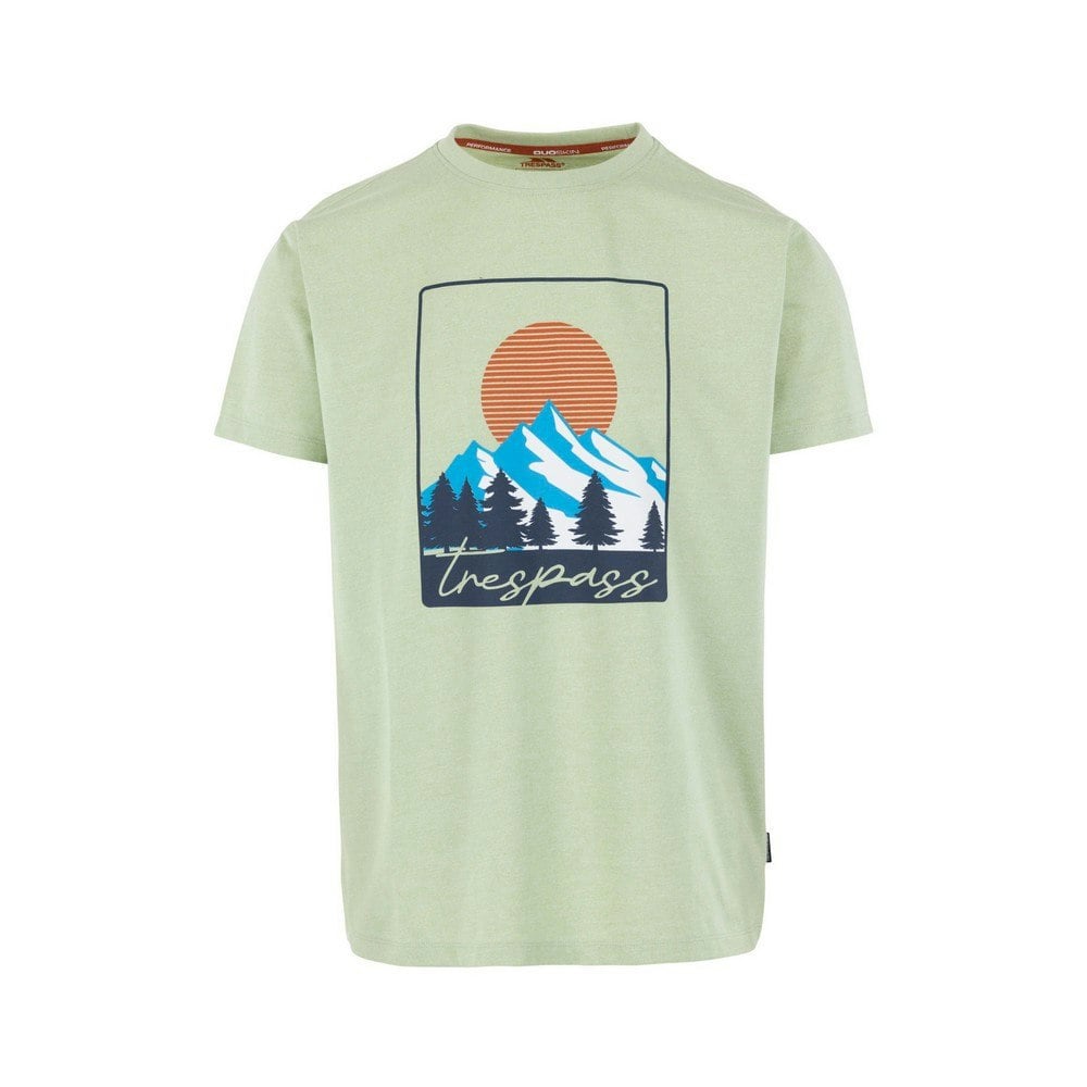 Trespass Mens Idukki T-Shirt - Light Sage