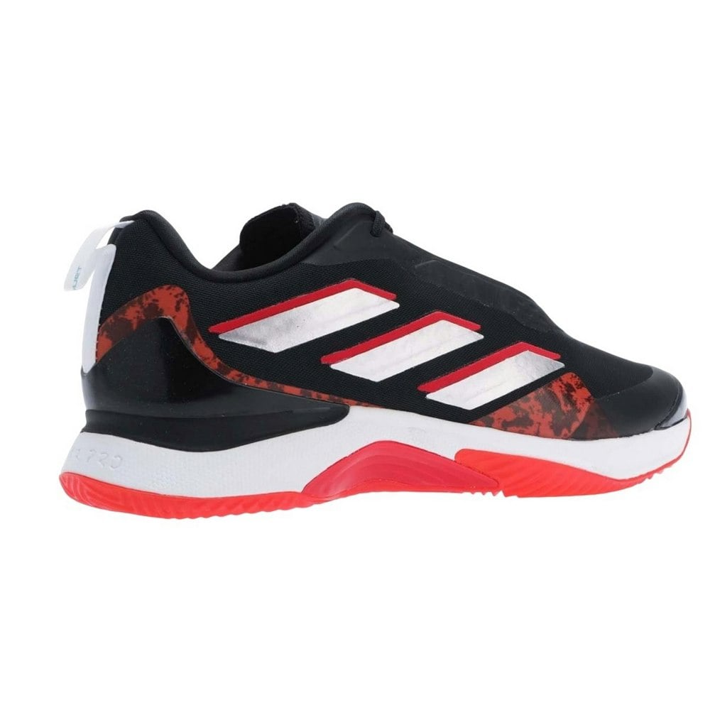 Adidas Womens Avacourt Clay Bottom Tennis Shoes - Black