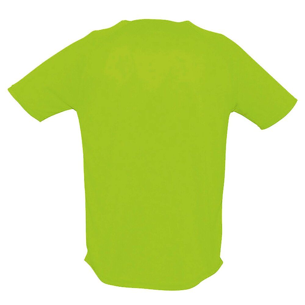 SOLS Mens Sporty Short Sleeve Performance T-Shirt - Neon Green