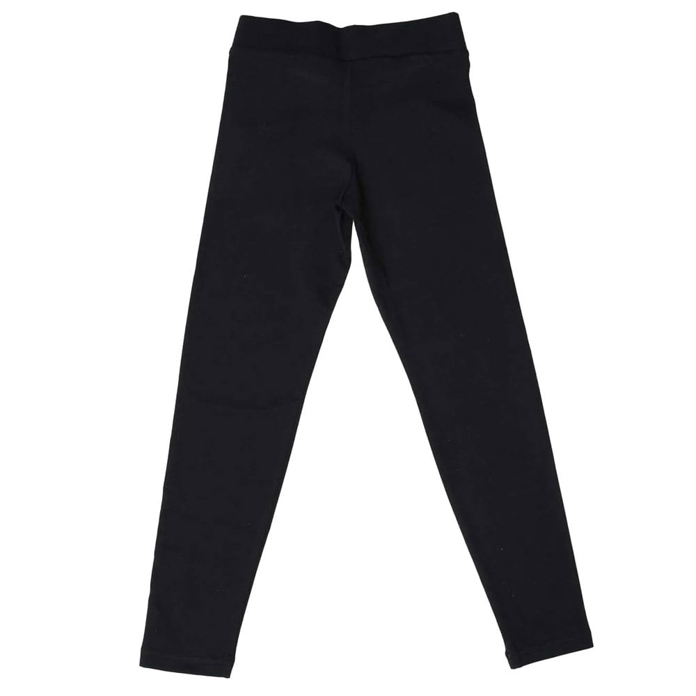 Adidas Girls Linear Logo Tights - Black