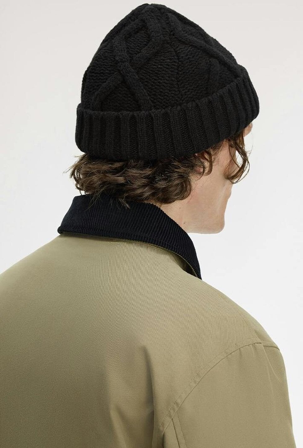 Fred Perry Diamond Cable Beanie
