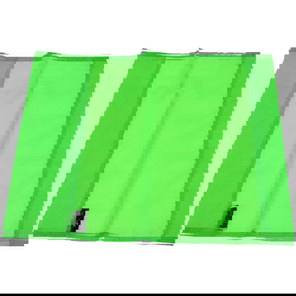 Single All Weather Football Corner Flag - EMERALD GREEN - Outdoor Polyester