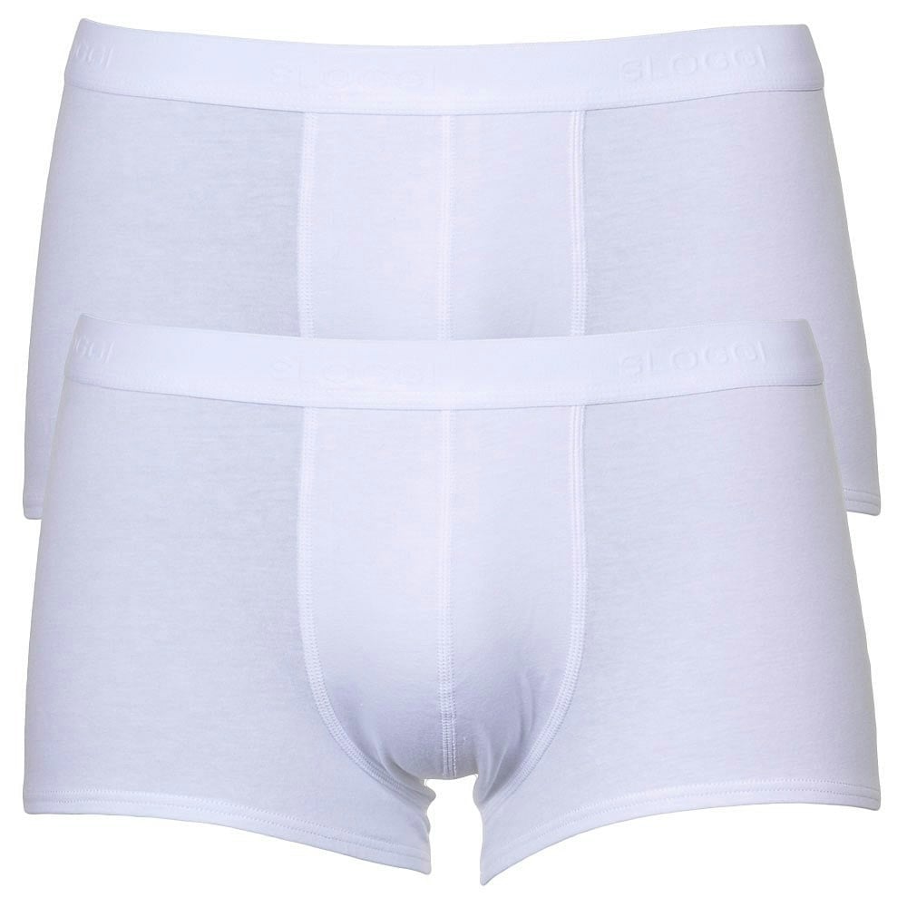 Sloggi 24/7 2-Pack Hipster Boxer Trunks, White