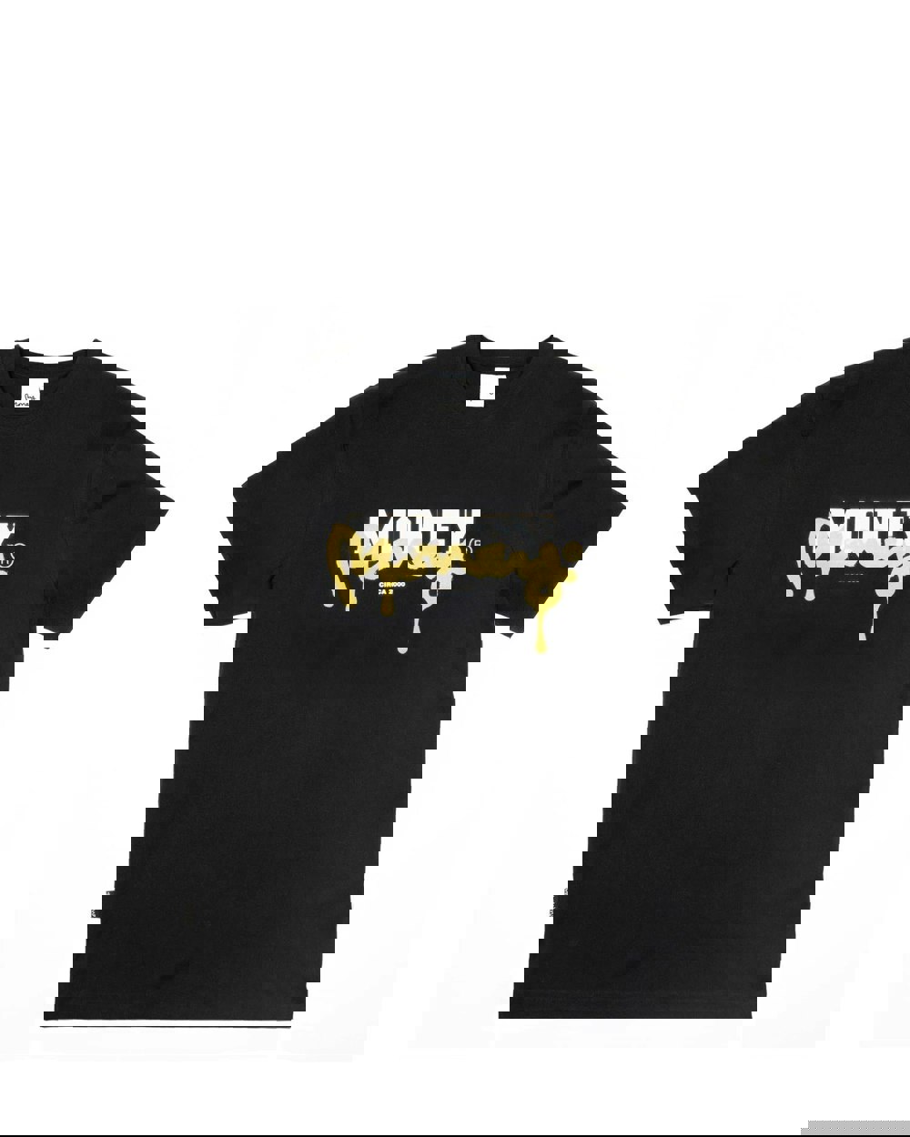 Money Defaced Tee - Black