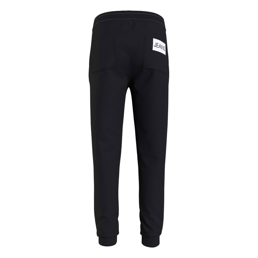 Calvin Klein Childrens/Kids Logo Jogging Bottoms - Black