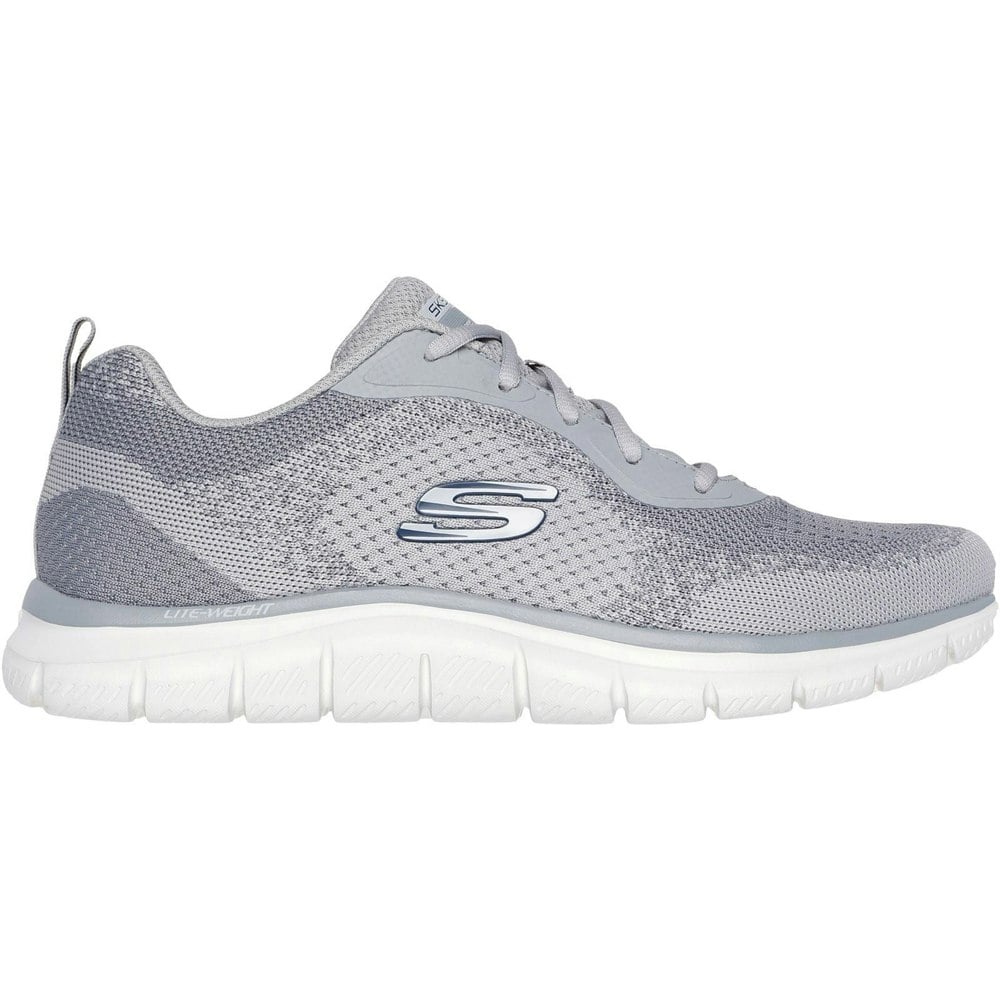 Skechers Track Glendor Polyester Men's Grey Trainers