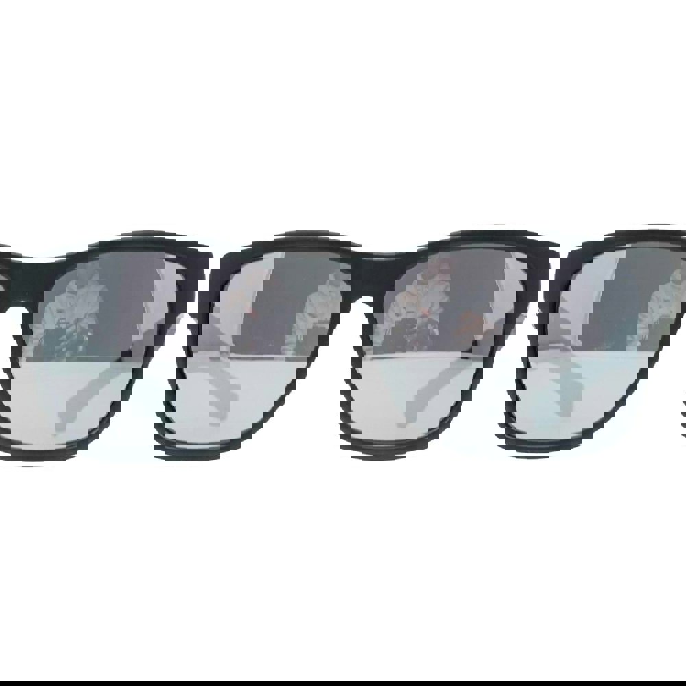 Lacoste Grey Lens Satin Black Sunglasses