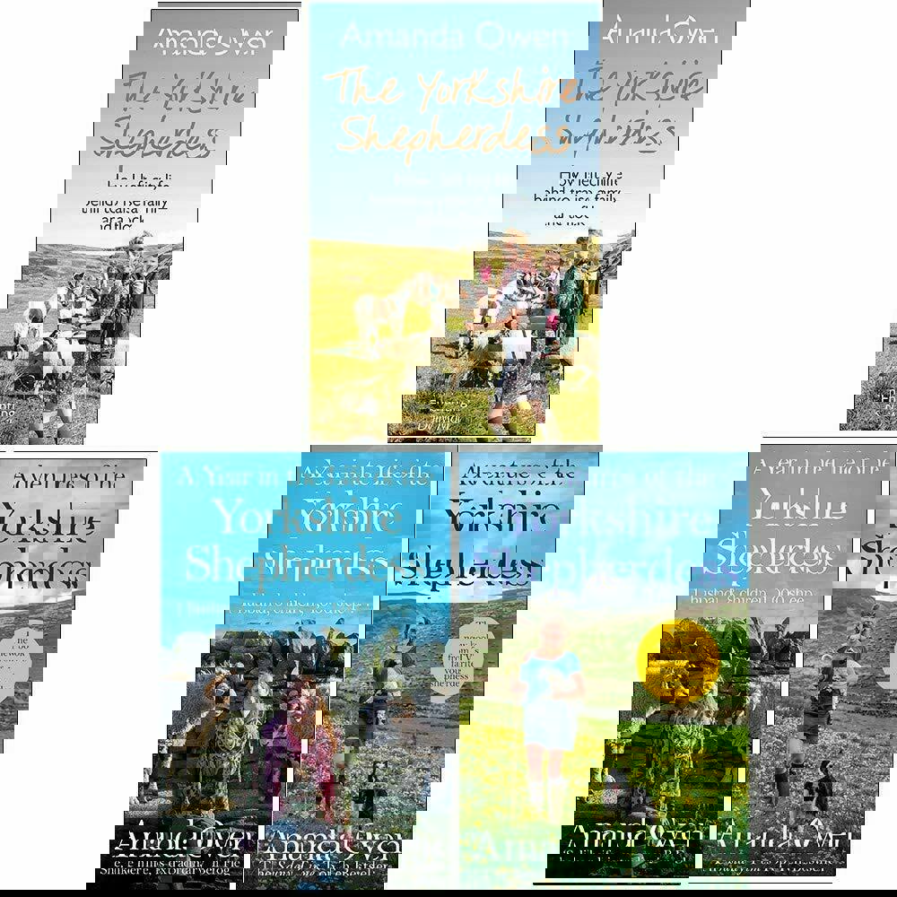 The Yorkshire Shepherdess 3 Book Set by Amanda Owen