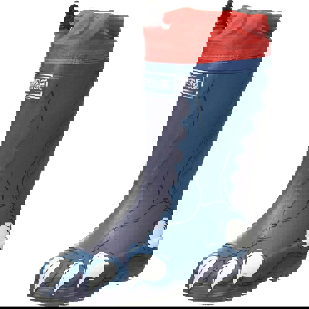 Dare 2B Childrens/Kids Mudplay Dinosaur Wellingtons - Prussian Blue