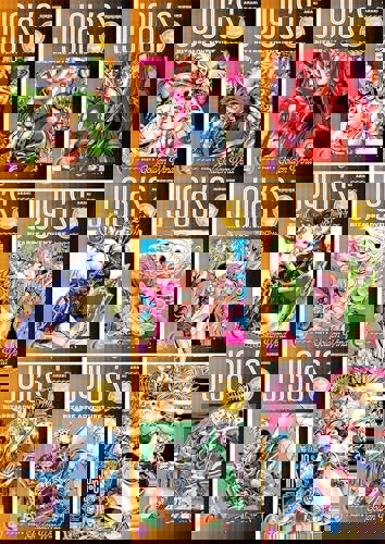 JoJo's Bizarre Adventure Part 5: Golden Wind Volume 1-9 Books Collection Set