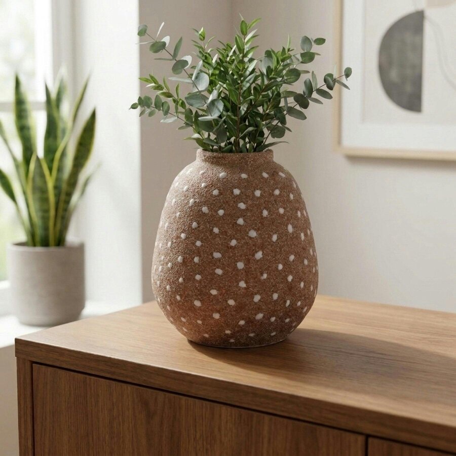 Garden Greatness Spoty Patterned Decorative Display Vase