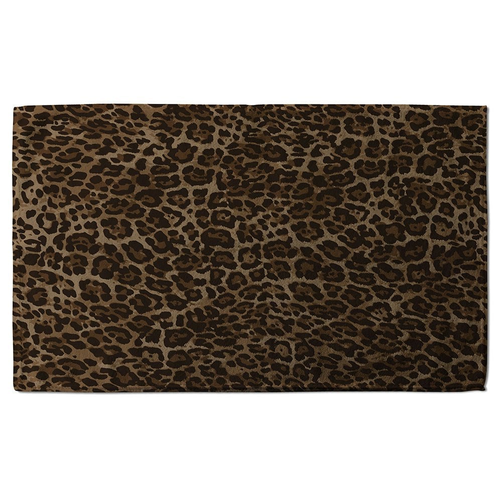 Benjamin Tate Design Leopard Print (Bath Towel)
