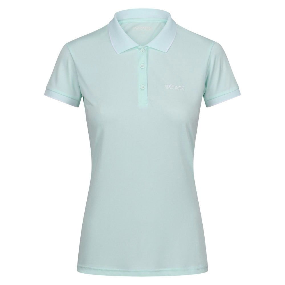 Regatta Womens/Ladies Remex II Marl Active Polo Shirt - Bleached Aqua