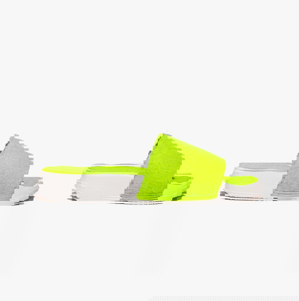 FitFlop IQUSHION E01 Womens Slides Electric Yellow