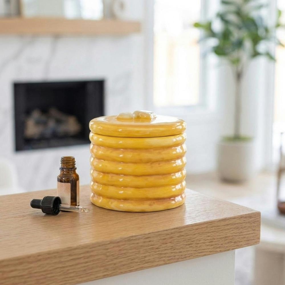 Garden Greatness Stacked Pancake Oil Wax Burner