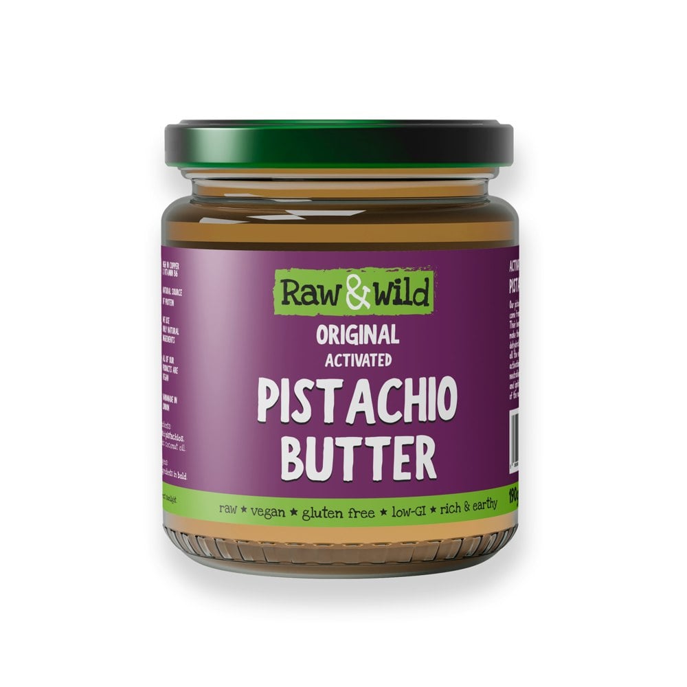 Raw & Wild Original Activated Pistachio Butter - 190g