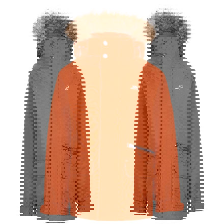 Trespass Childrens/Kids Upbeat Parka - Rust