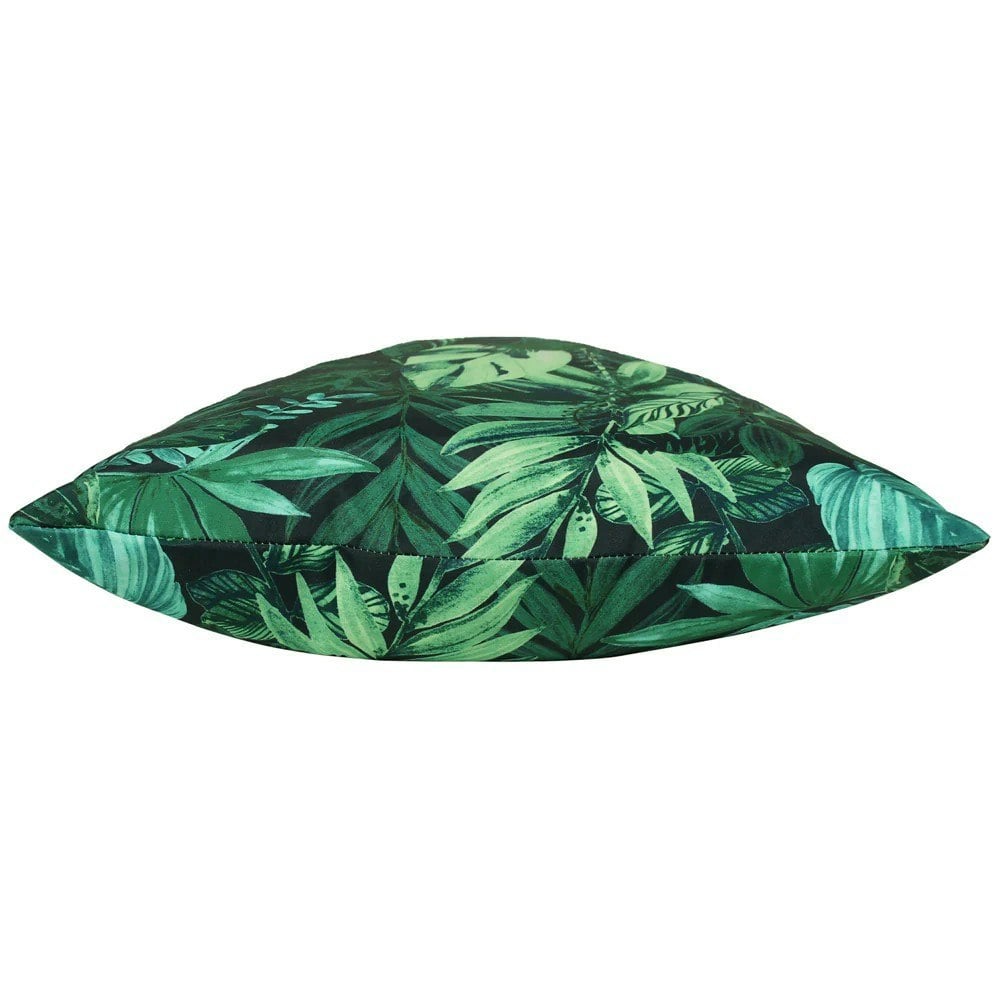 Furn Psychedelic Jungle Print Outdoor Cushion Cover - Green