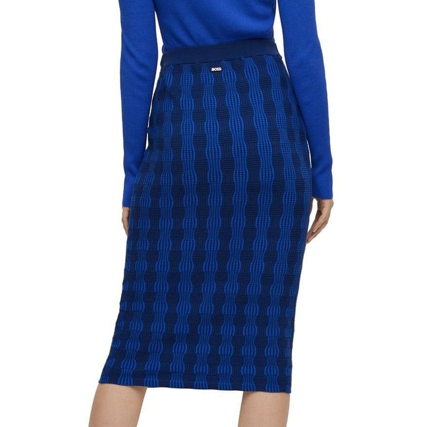 Hugo Boss Womens/Ladies Farkle Skirt - Blue
