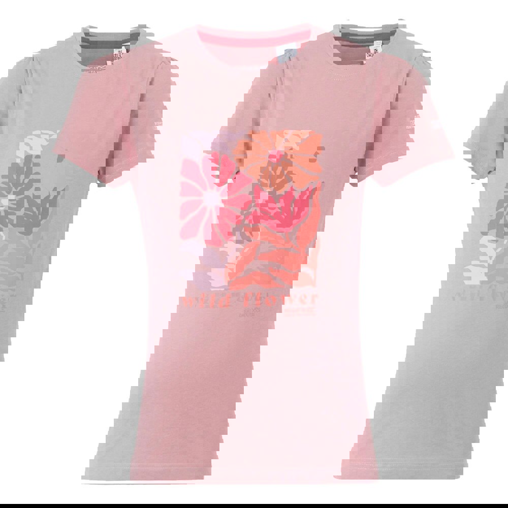 Regatta Kids Bosley VIII Wild Flowers T-Shirt - Lilas