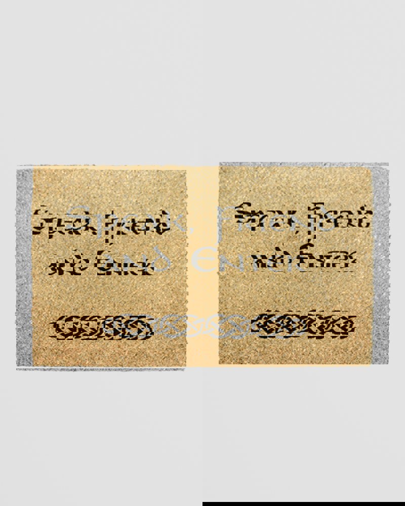 Speak Friend and Enter Doormat (60 x 40cm)