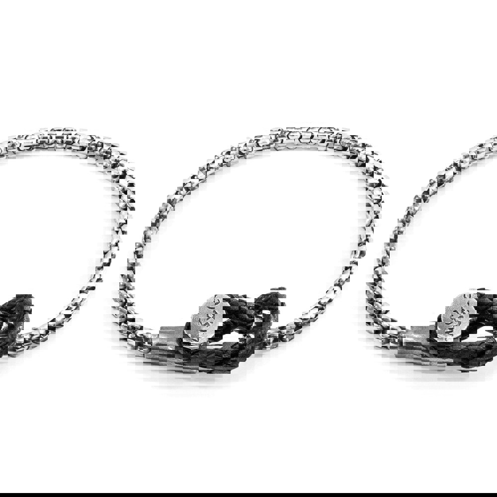 Anchor & Crew Dundee Mooring Silver Chain Bracelet