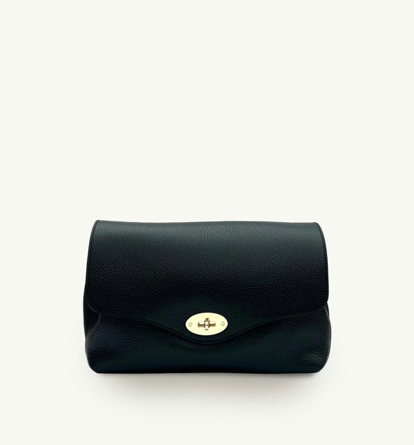 Apatchy London Black Maddie Maxi Bag