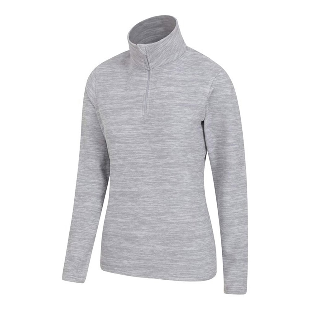 Mountain Warehouse Women's Snowdon Melange Fleece Top - Grey