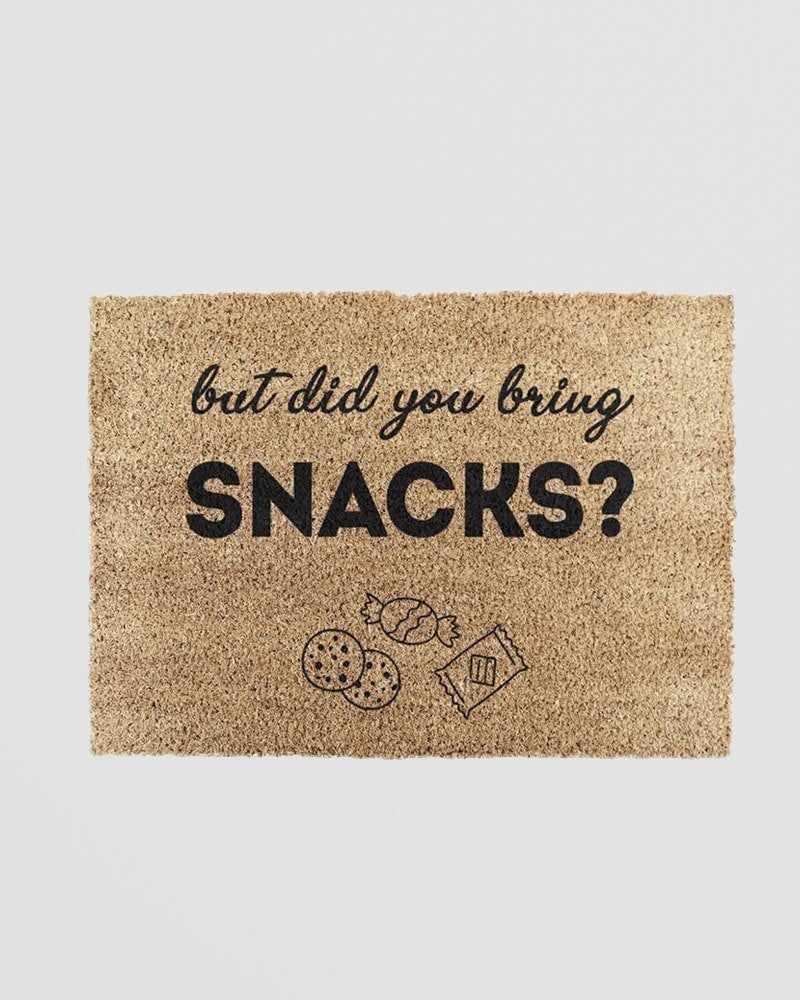 But Did You Bring Snacks? Doormat (60 x 40cm)