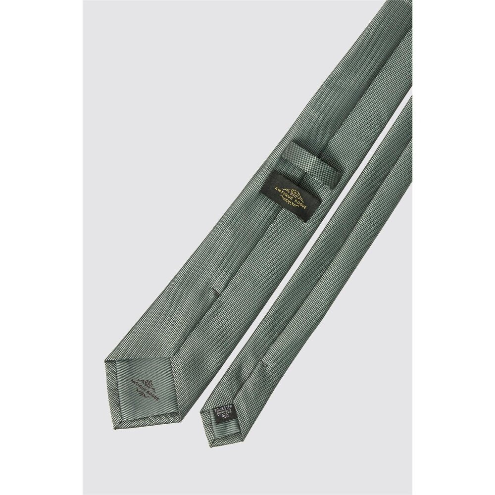 Antique Rogue Green Texture Tie