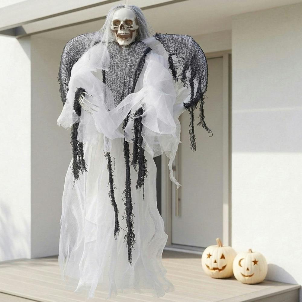 Garden Greatness Flapping Cackling DeathAngel Halloween Decoration