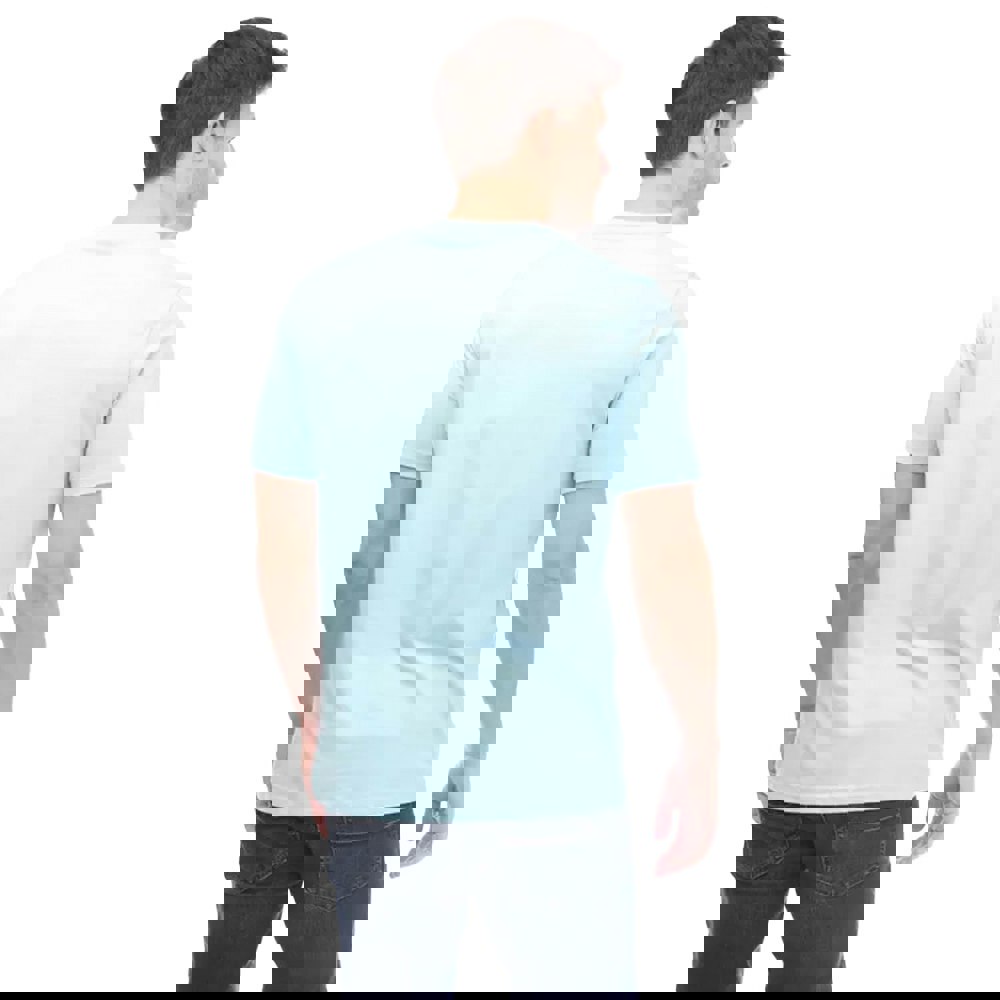 Boss Mens Tape 1 Taped T-Shirt - Light Blue