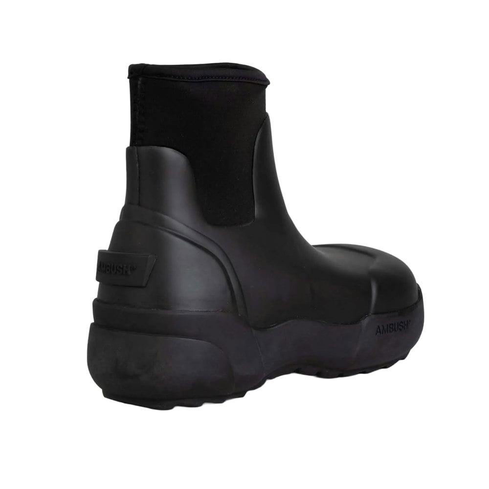 Ambush Womens/Ladies Rubber Ankle Boots - Black