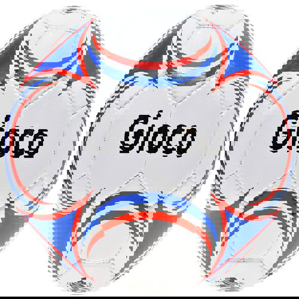 Size 2 Mini Training Football - WHITE/BLUE/RED Skill Control Practice Ball