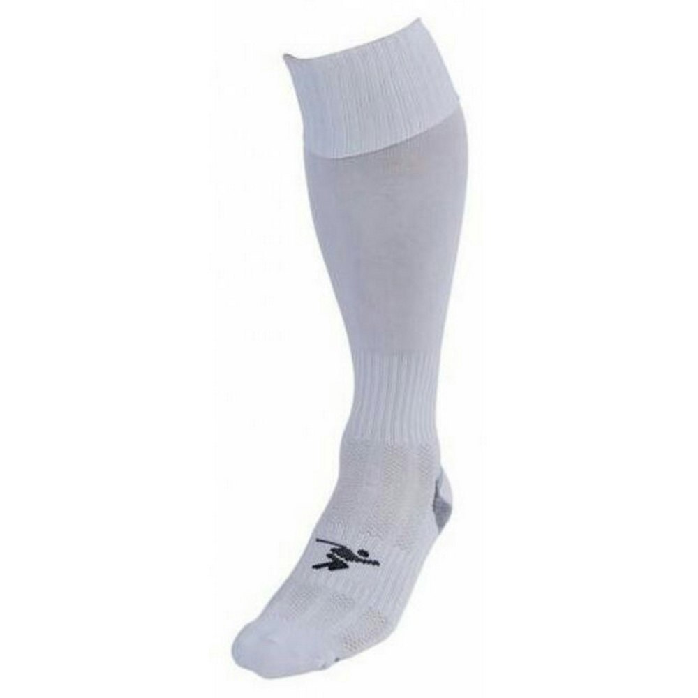 Precision Unisex Adult Pro Plain Football Socks - White