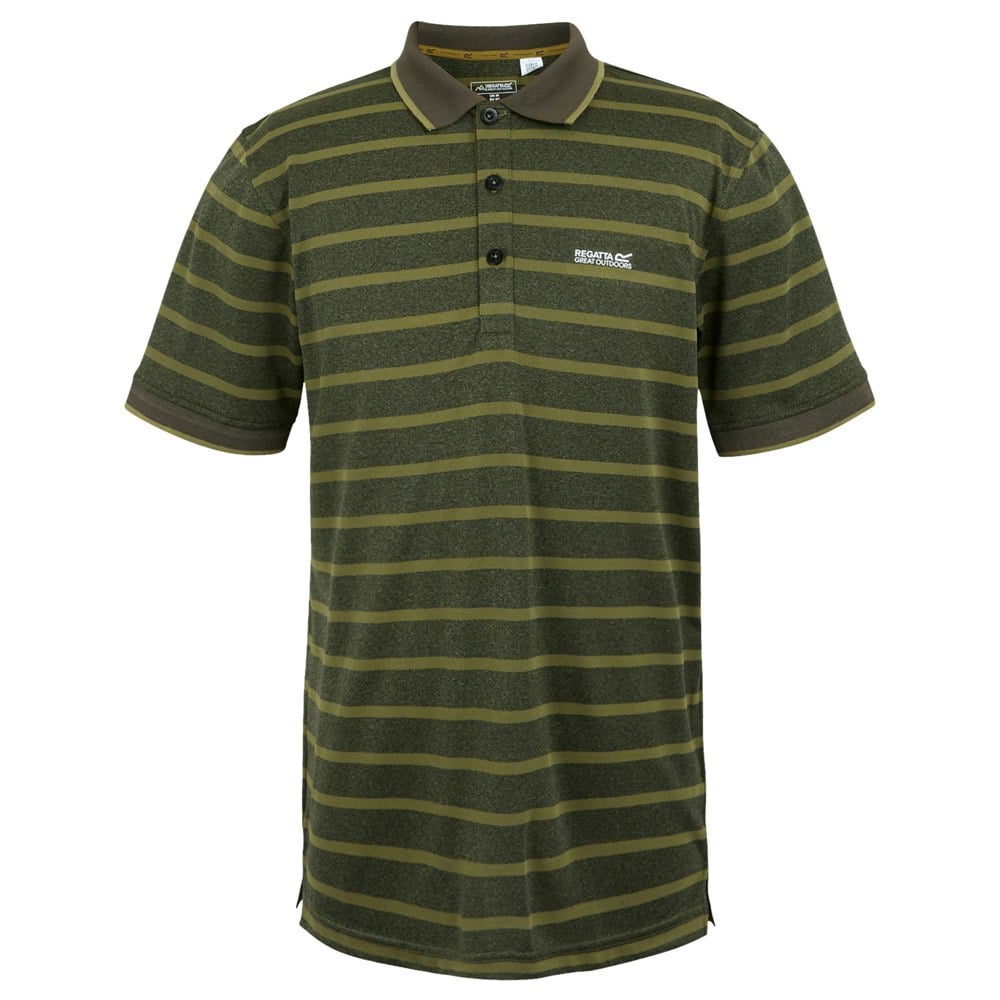 Regatta Mens Kildra Polo Shirt - Black