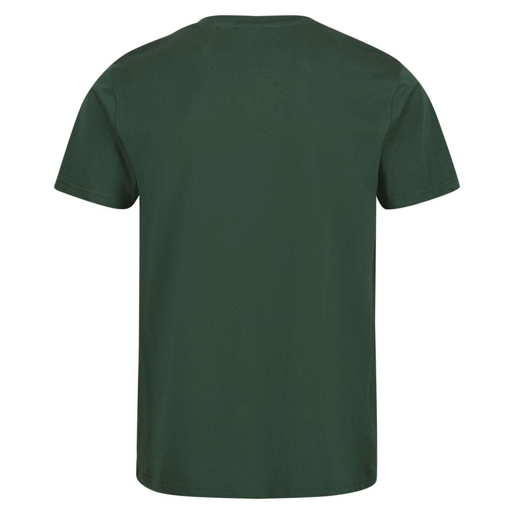 Regatta Mens Pro Cotton Soft Touch T-Shirt - Dark Green