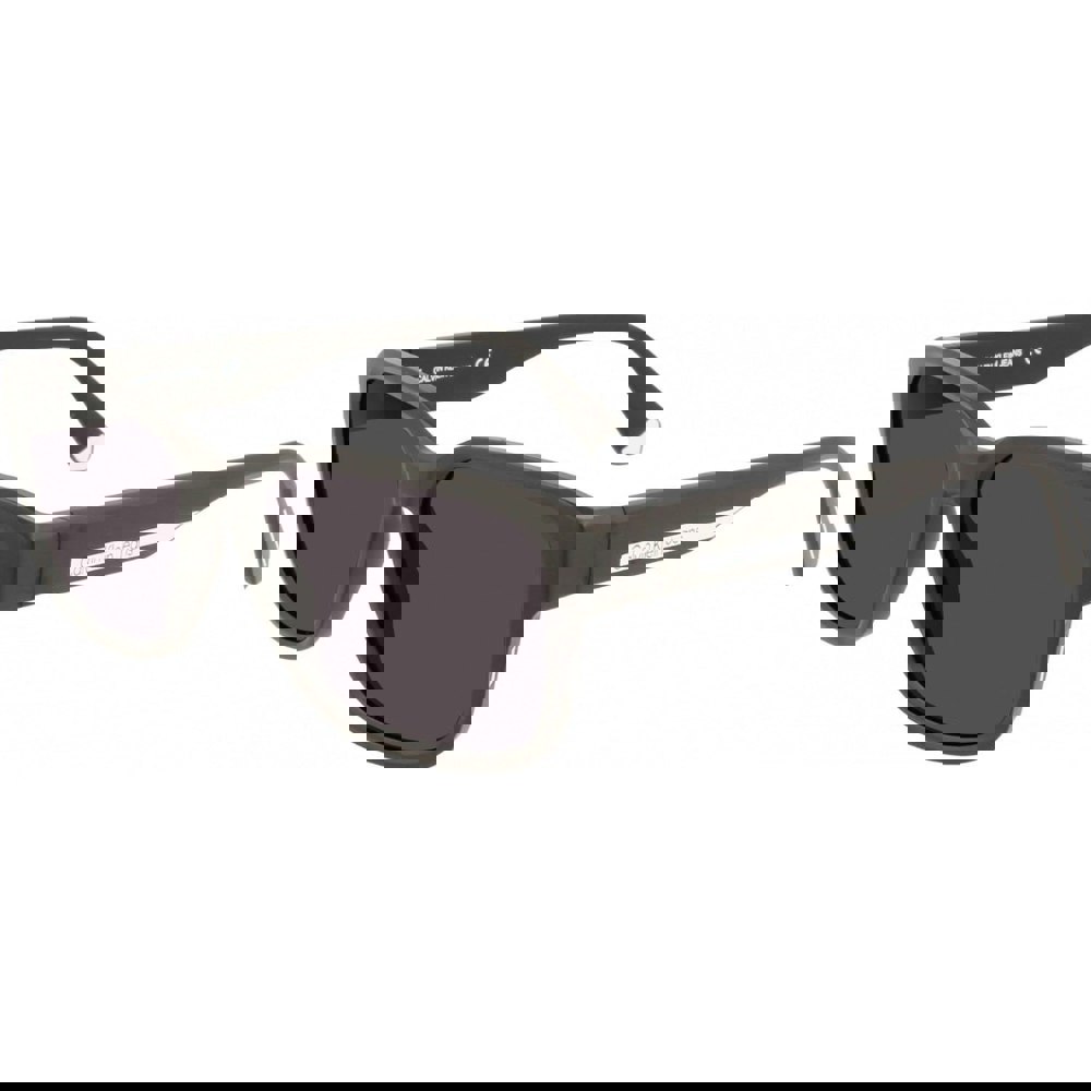 Calvin Klein Jeans Grey Lens Matte Black Sunglasses One Size