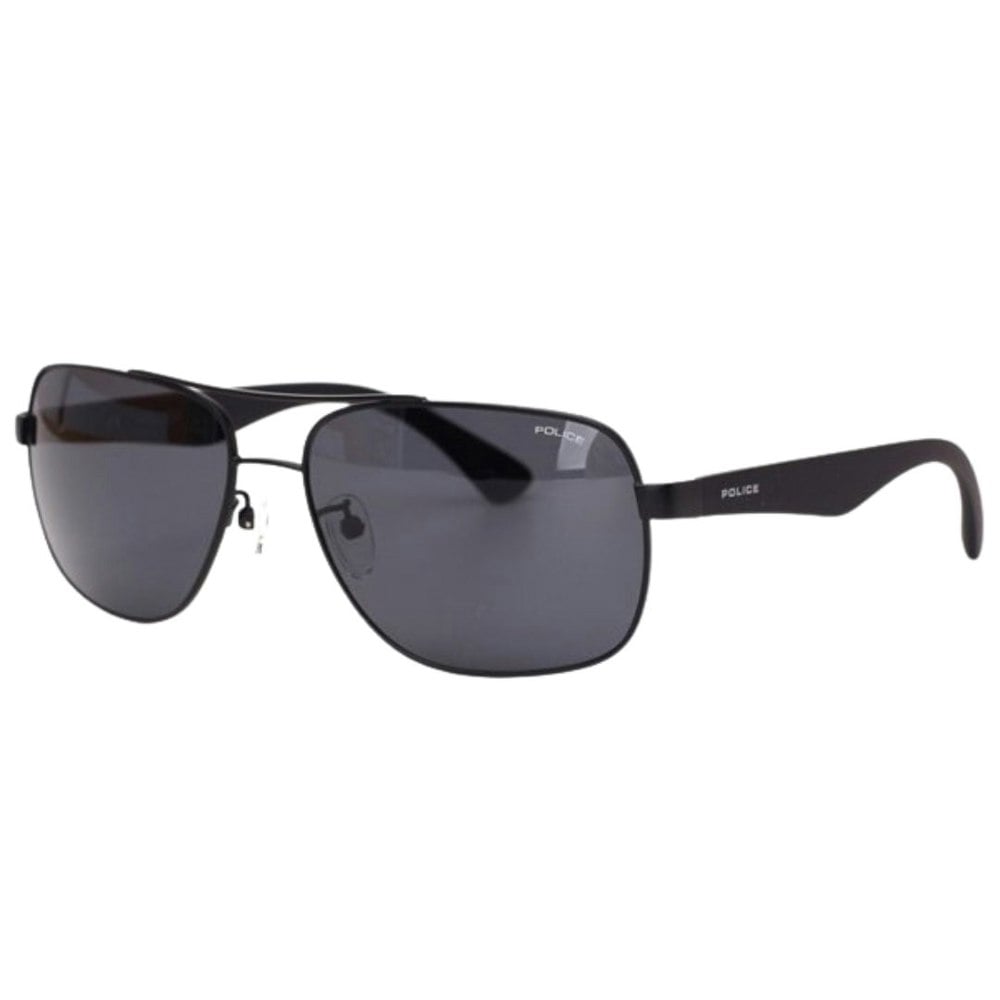 Police Semi-Matte Black Sunglasses