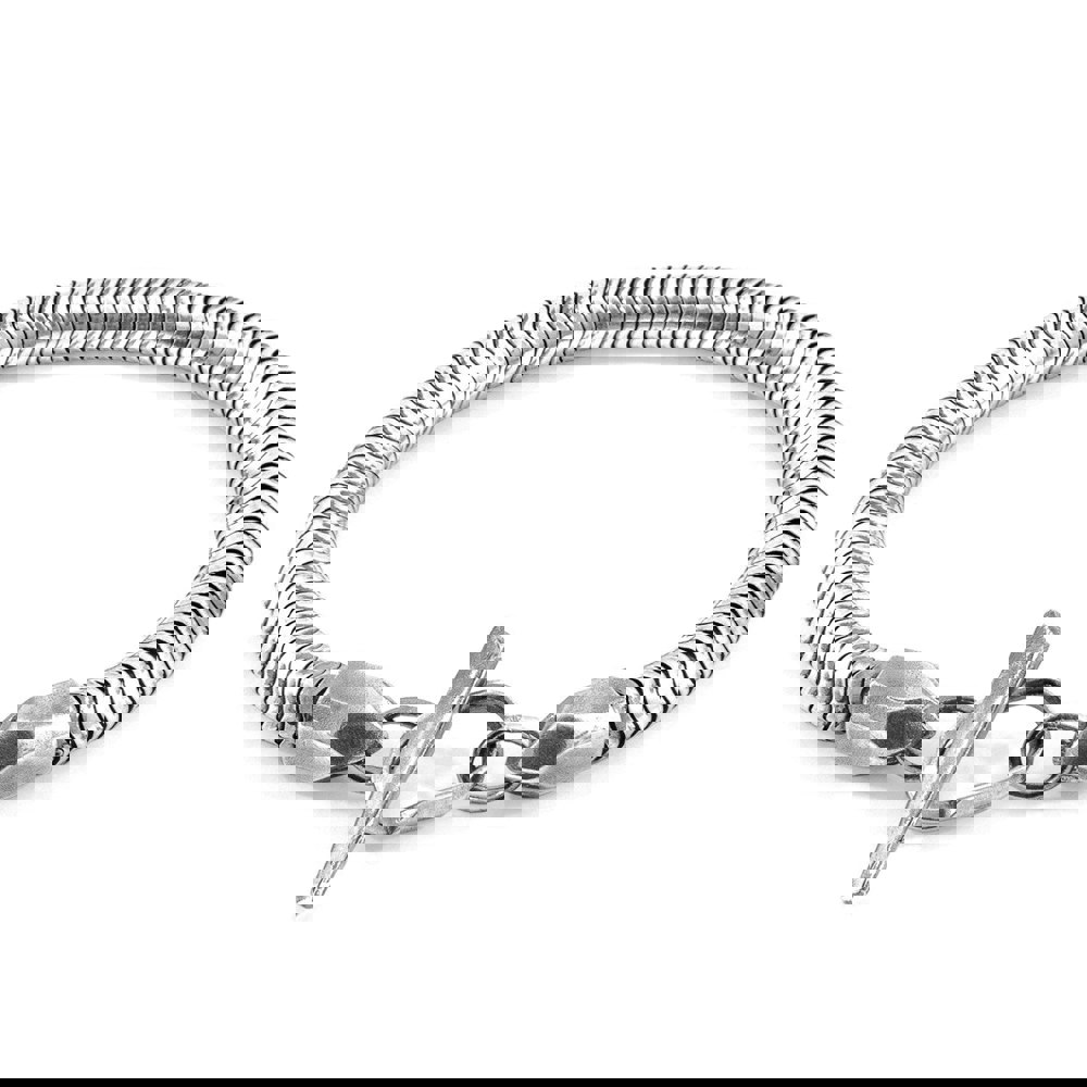 Anchor & Crew Gallant Skipper Silver Chain Bracelet