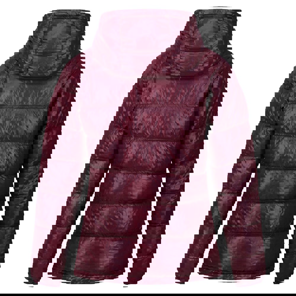 Regatta Women's Toploft III Baffled Padded Jacket - Burgundy/Seal Grey
