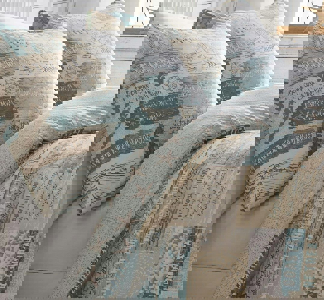 Portfolio Home Seaside Vibes Duvet Cover Set