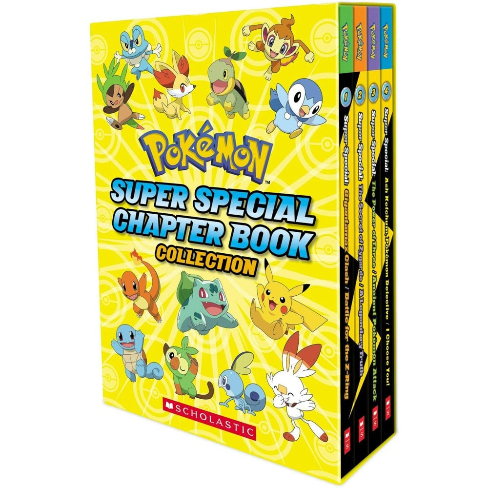 Pokemon Super Special Chapter 4 Books Collection Box Set