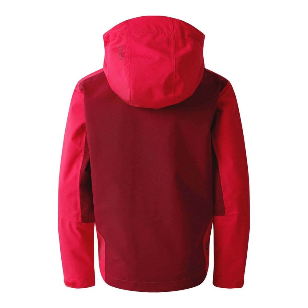 Regatta Childrens/Kids Explore II Waterproof Jacket - Beetroot